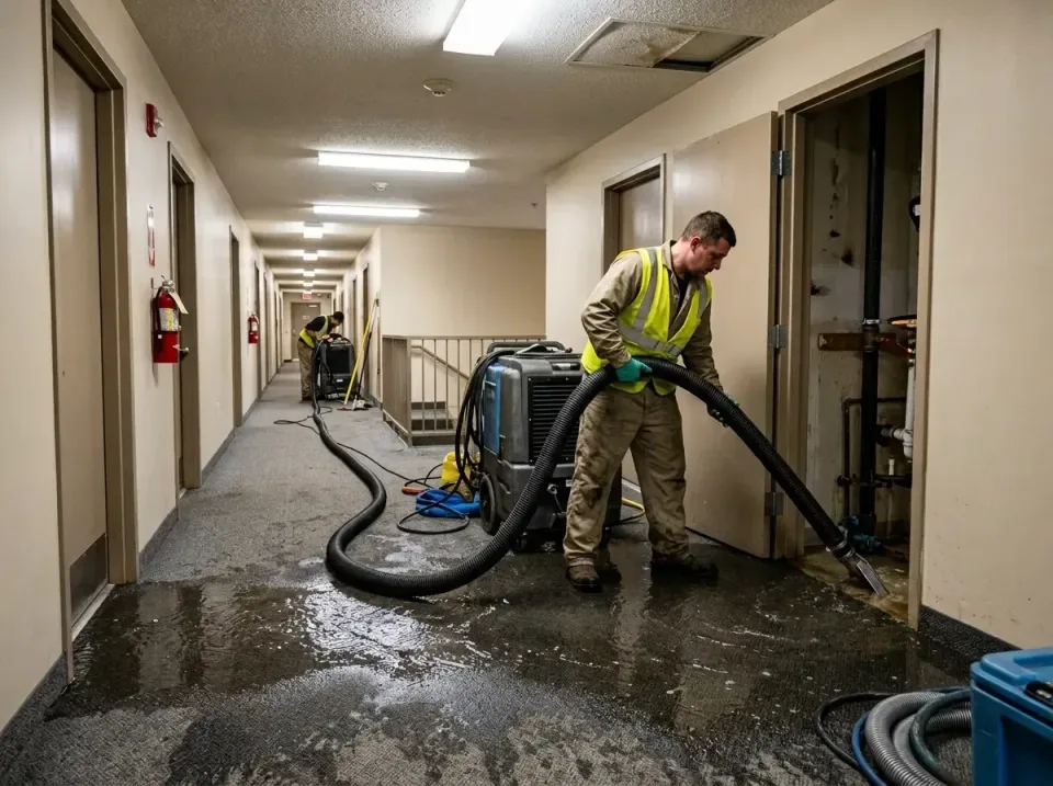 multi-unit-apartment-hallway-f-005 — frequently asked questions, Emergency Burst Pipe Water Extraction & Removal in Withamsv…